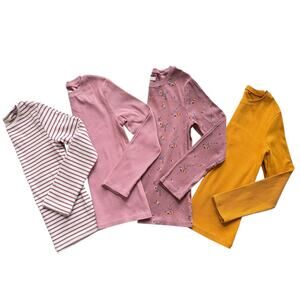 Next Ribbed Knit Crewneck Tee Bundle Size 11y